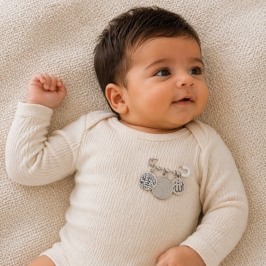 Silver Sacred Protection Pin