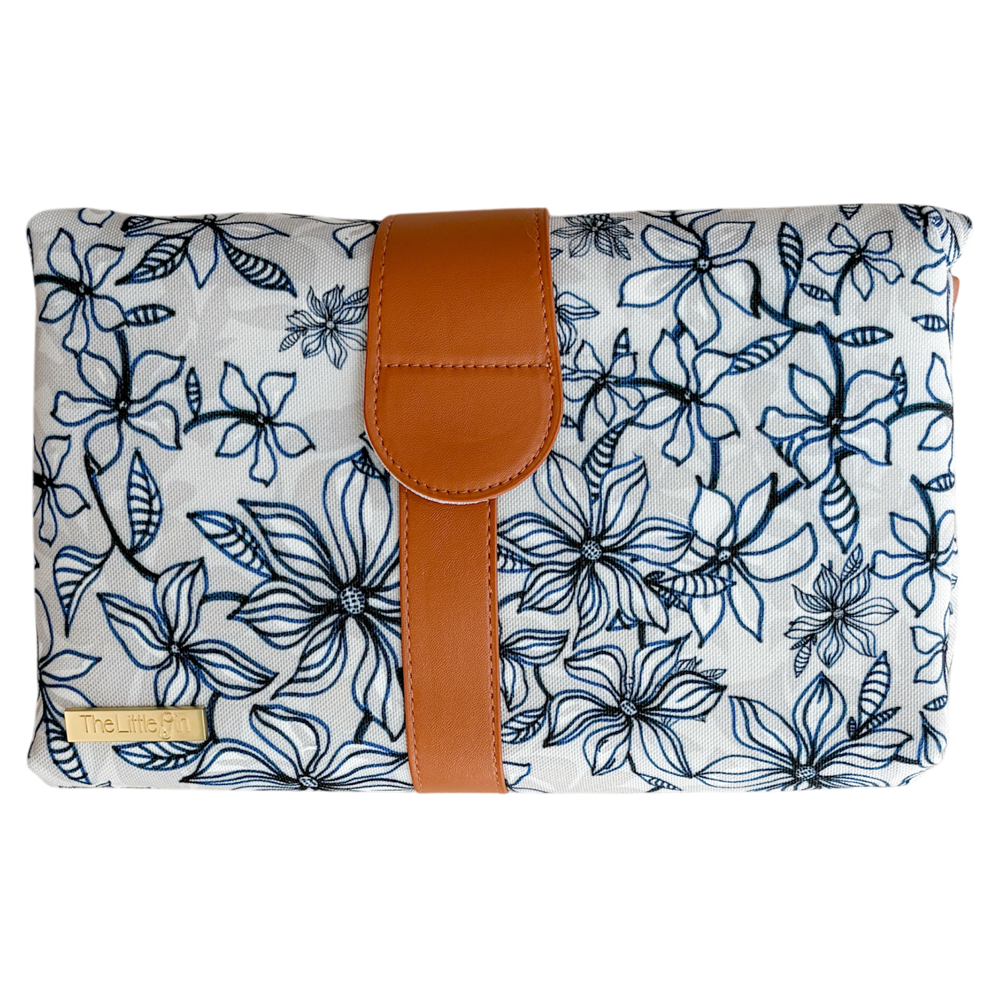 Blue Floral Change Mat