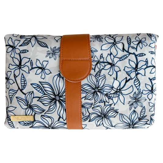 Blue Floral Change Mat