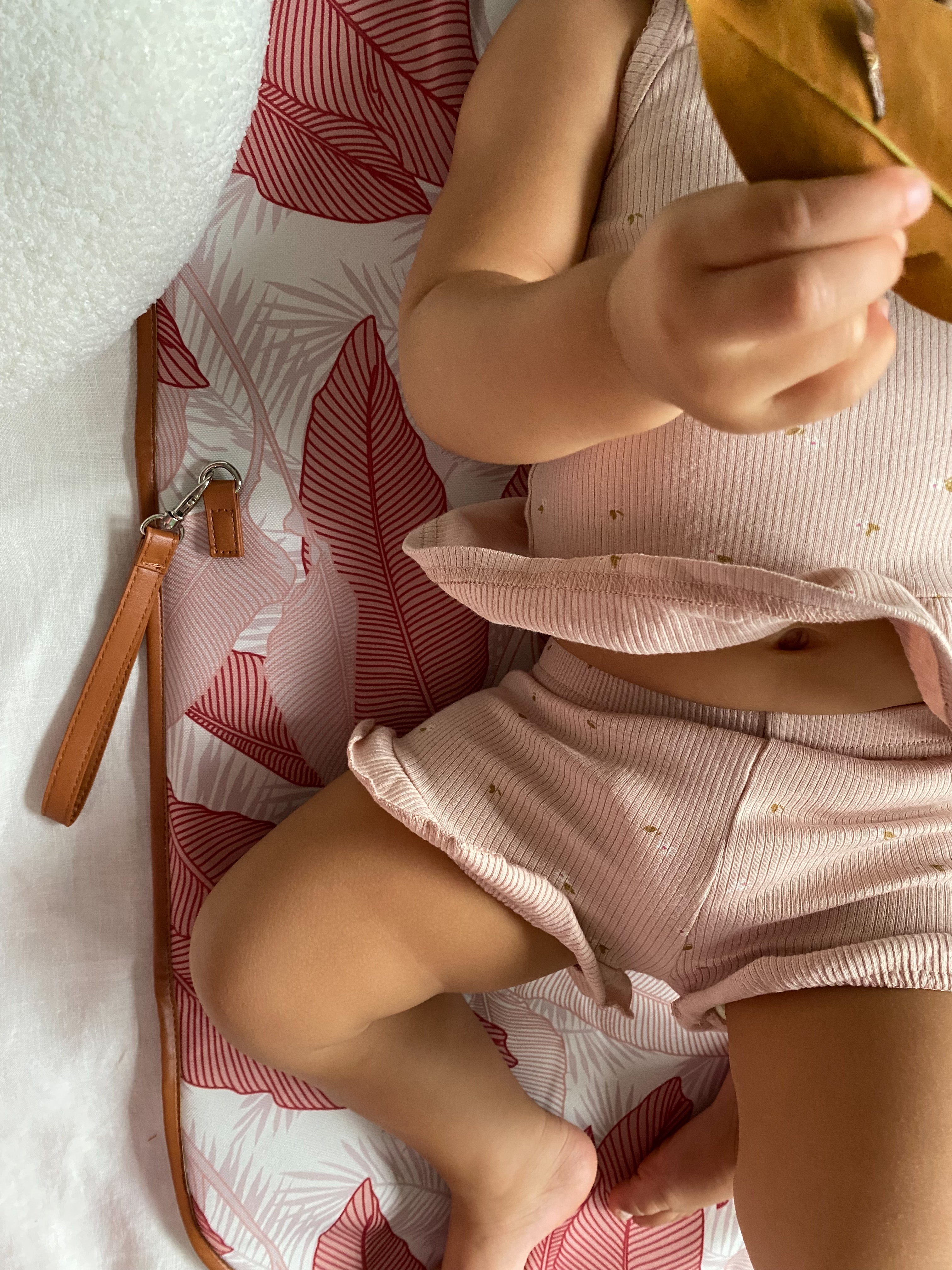 Pink Tropic Change Mat