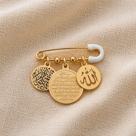 Gold Sacred Protection Pin