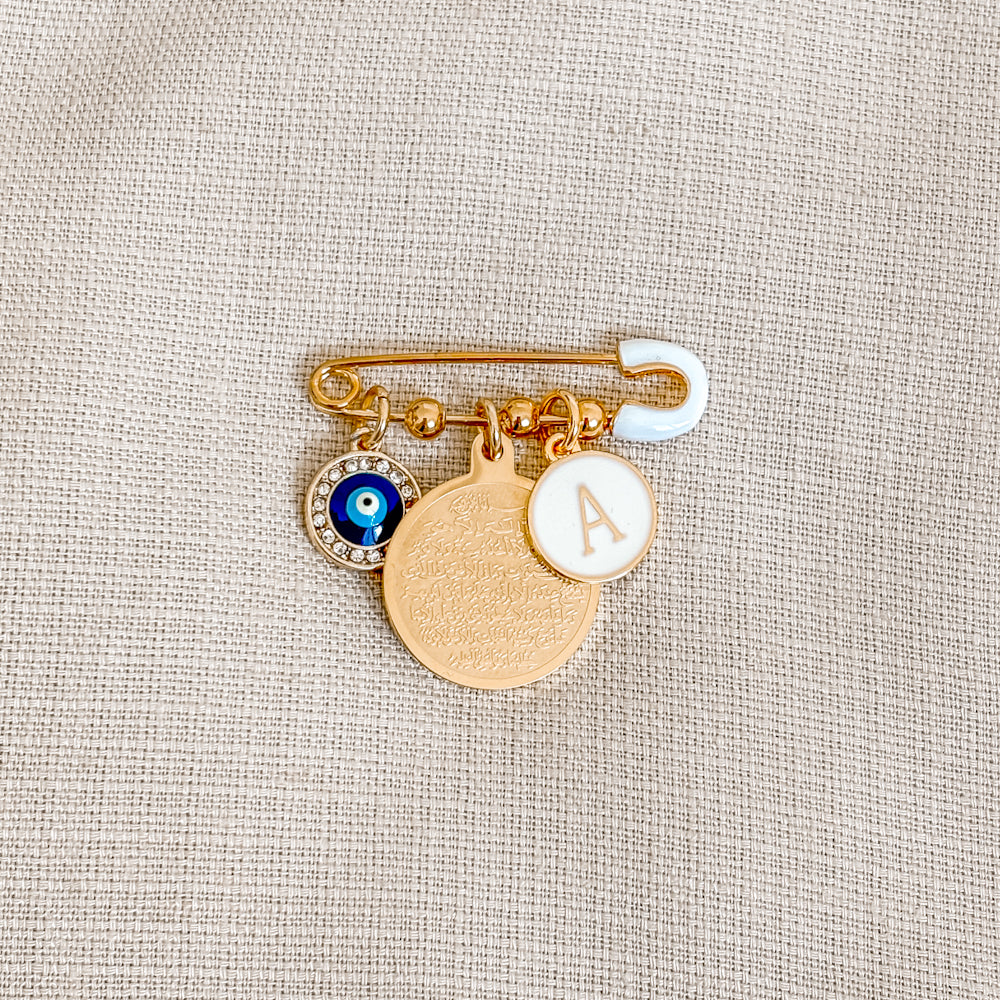 Eye and Verse Pin