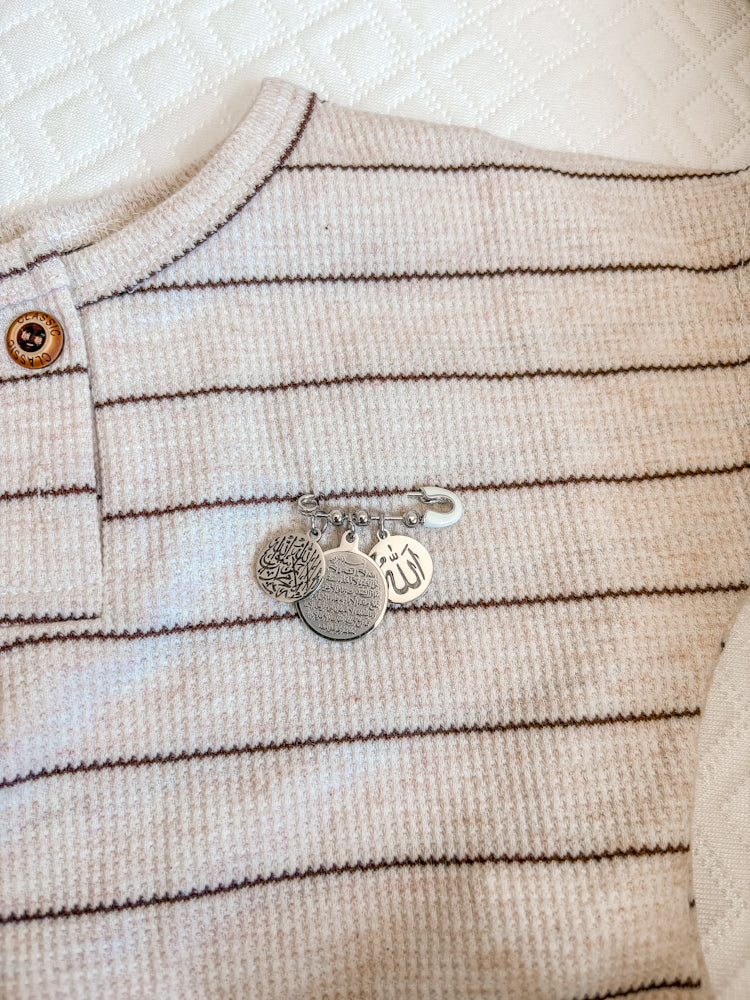 Silver Sacred Protection Pin