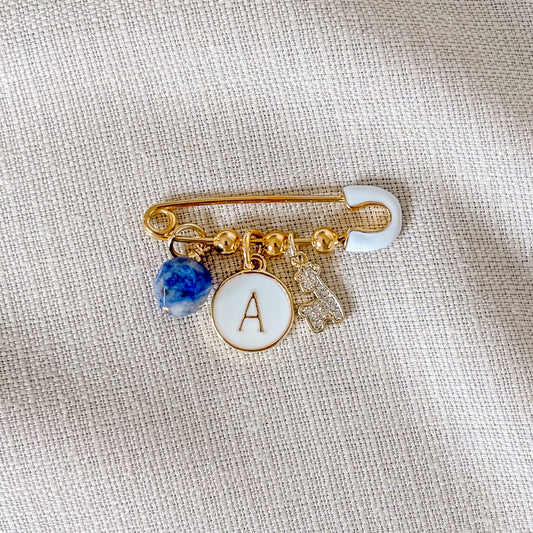 Teddy and Gem Pin