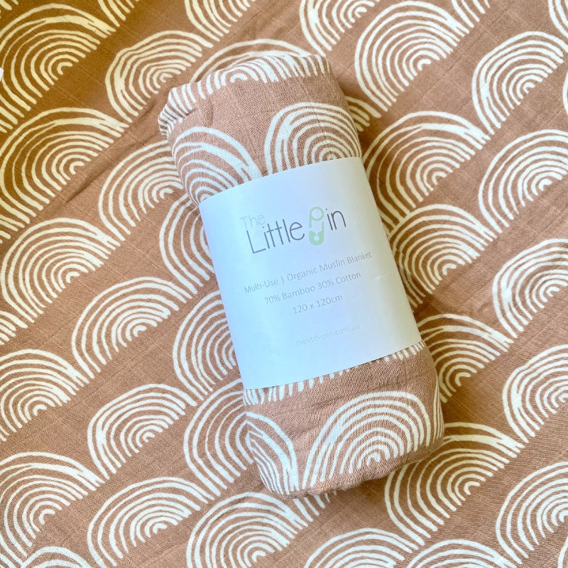 Organic Mauve Rainbow Wrap