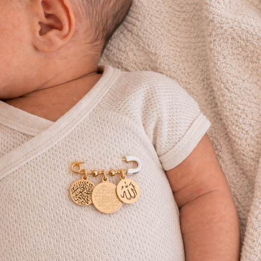 Gold Sacred Protection Pin